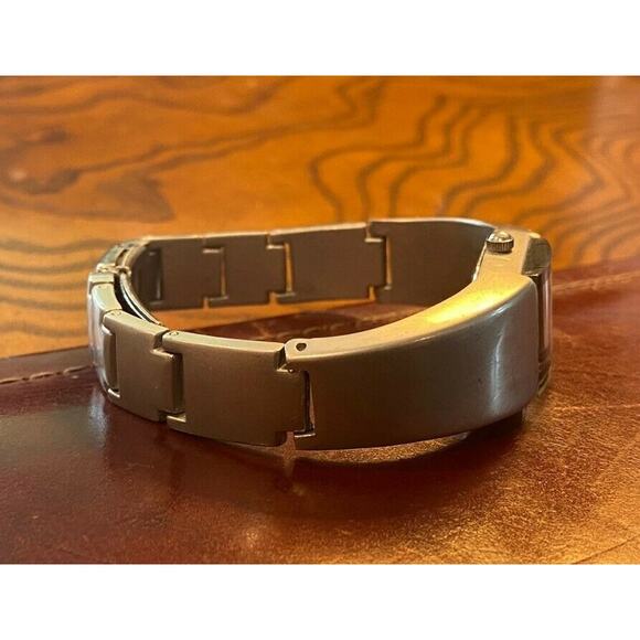 Women's Brush Metal Tone Charles Delon Jewel Collection Watch - Picture 3 of 3